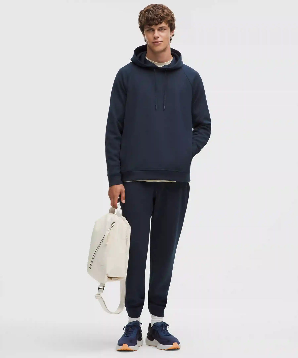 Smooth Spacer Classic-Fit Pullover Hoodie