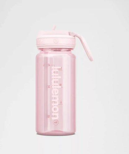 Back to Life Clear Bottle 18oz *Straw Lid