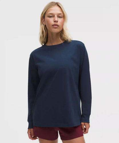 All Yours Organic Cotton-Blend Long-Sleeve Shirt