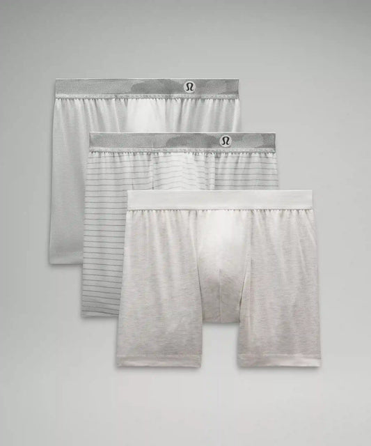 Always In Motion Mesh Boxer 5" *3 Pack