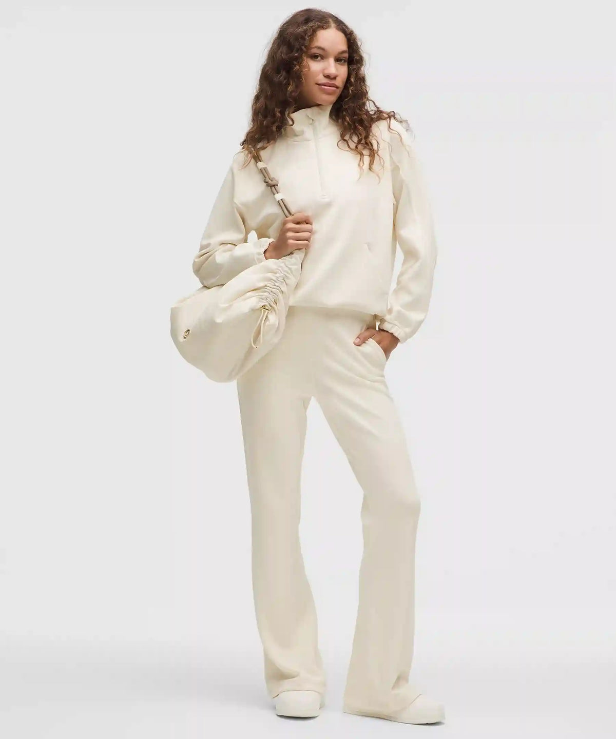 Brushed Softstreme Mid-Rise Flared Pant *Regular
