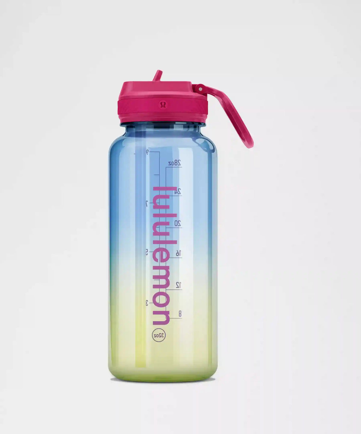 Back to Life Clear Bottle 32oz *Straw Lid