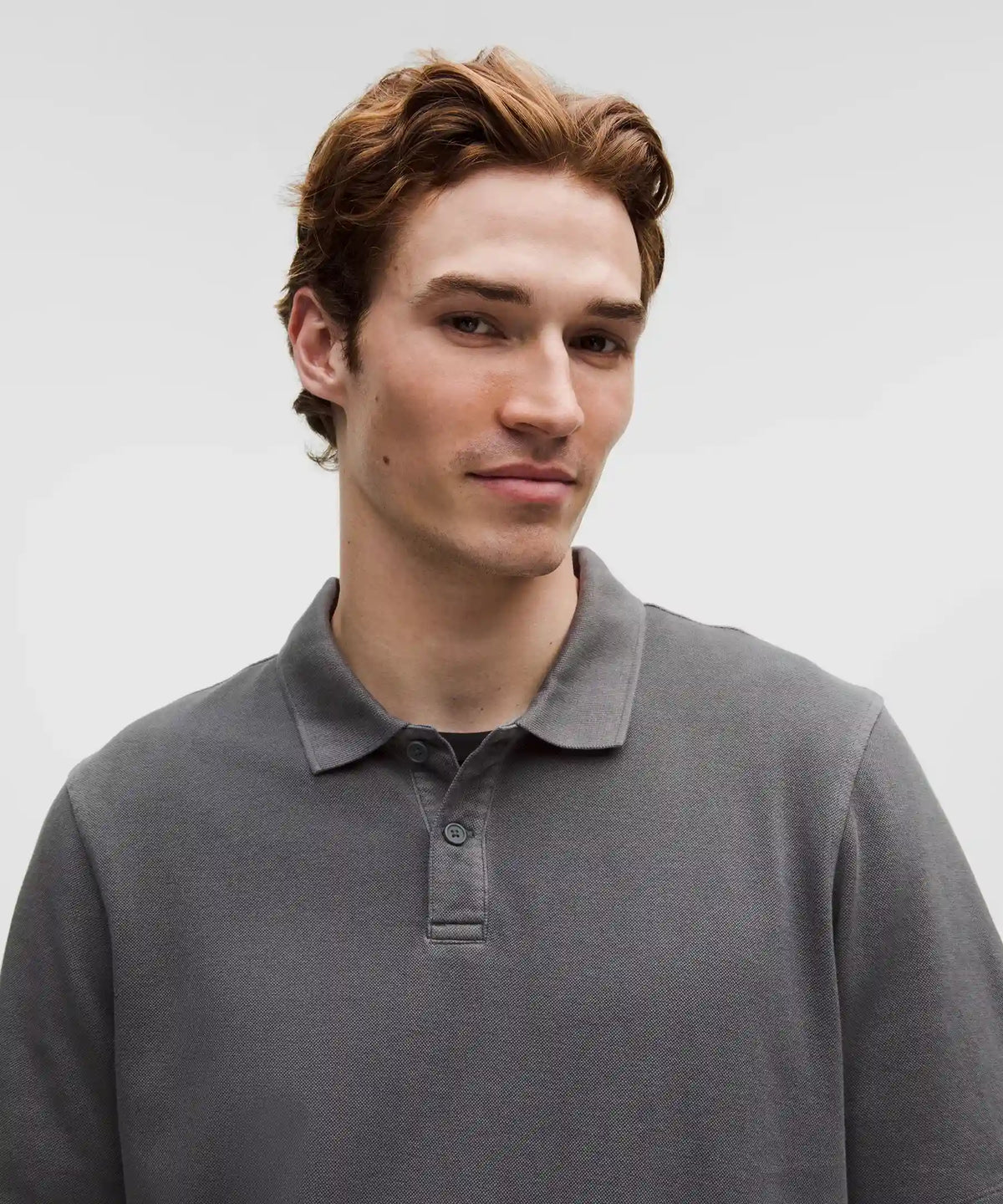 Cotton Pique Short-Sleeve Polo Shirt