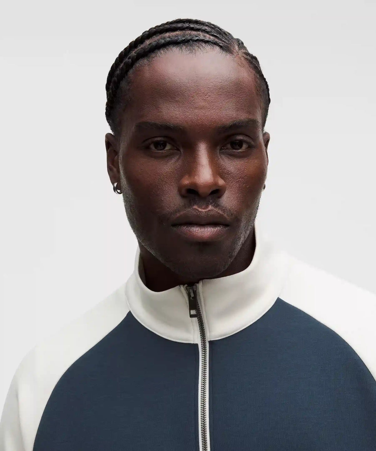 Smooth Spacer Half Zip *Colourblock