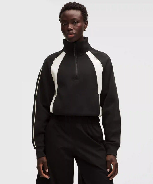 Scuba Relaxed Half-Zip *Colourblock