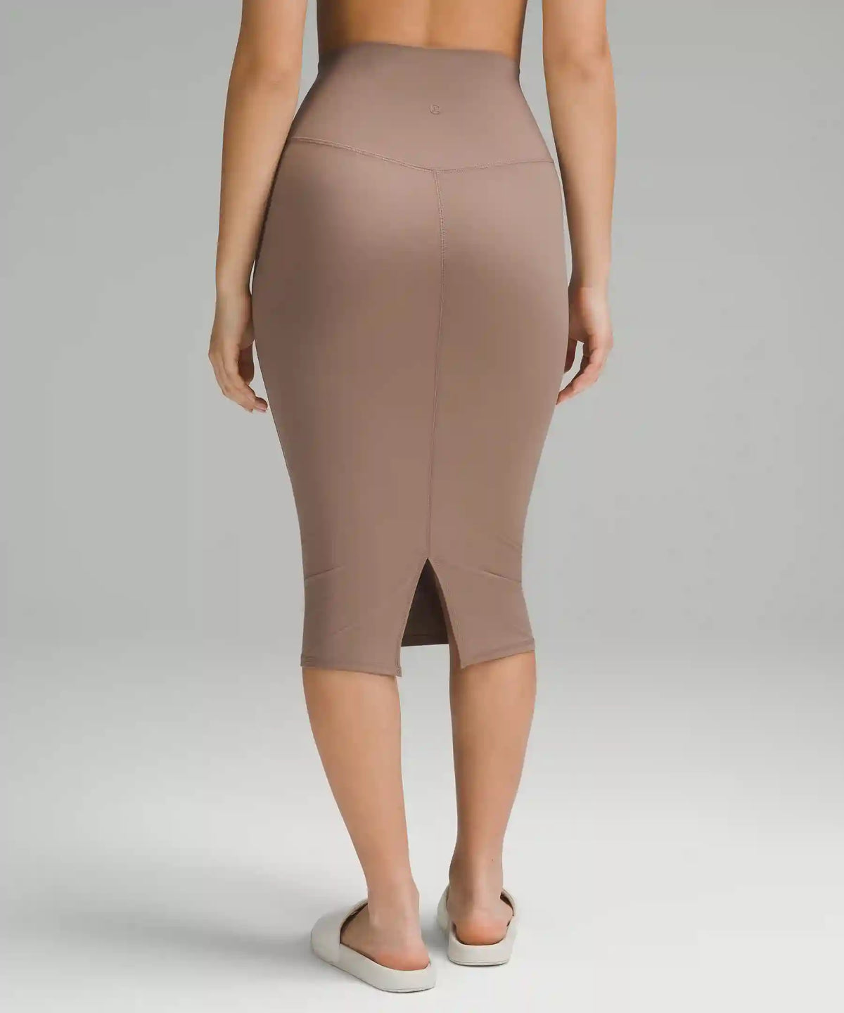 Nulu Slim-Fit High-Rise Midi Skirt