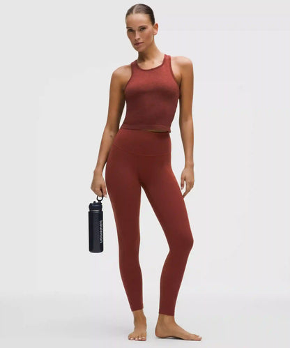 Ebb to Street Cropped Racerback Tank Top *Light Support, B/C Cup