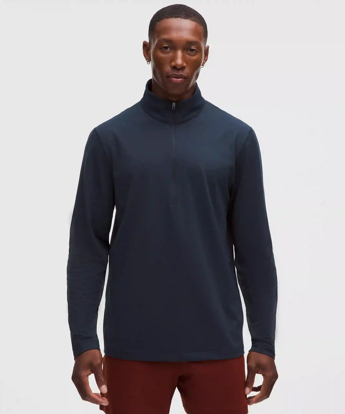 Mesh Soft Jersey Half Zip