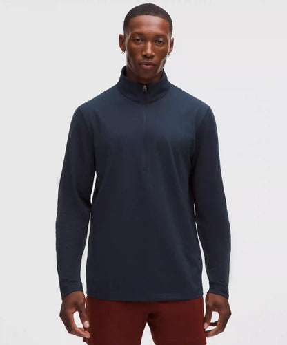 Mesh Soft Jersey Half Zip