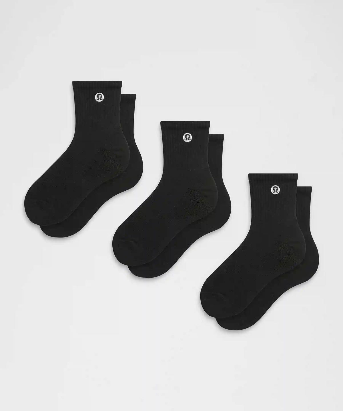 Unisex Daily Essential Quarter Socks *3 Pack