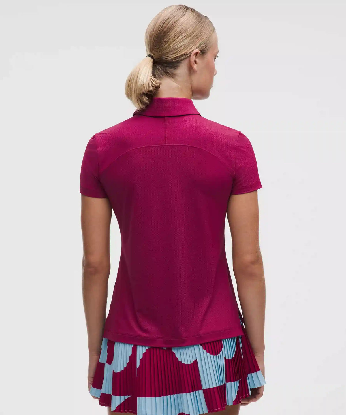 Quick-Dry Short-Sleeve Polo Shirt Straight Hem *Logo