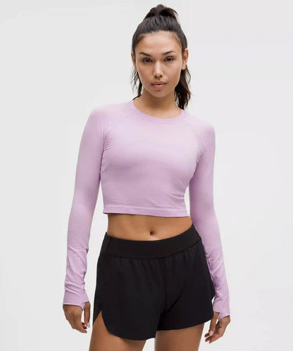 Swiftly Tech Cropped Long-Sleeve Shirt 2.0