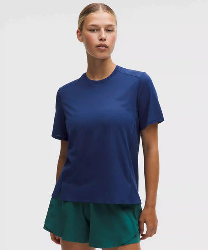 Fast and Free Short-Sleeve Shirt *Perforated Stripe
