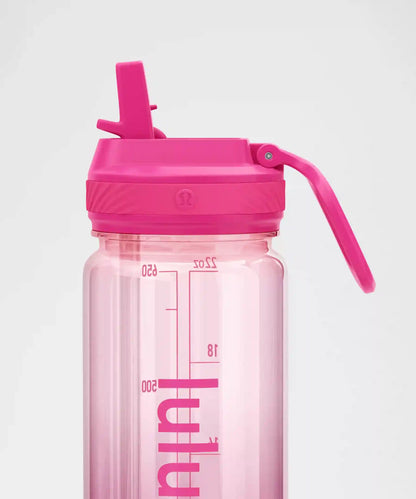 Back to Life Clear Bottle 24oz *Straw Lid