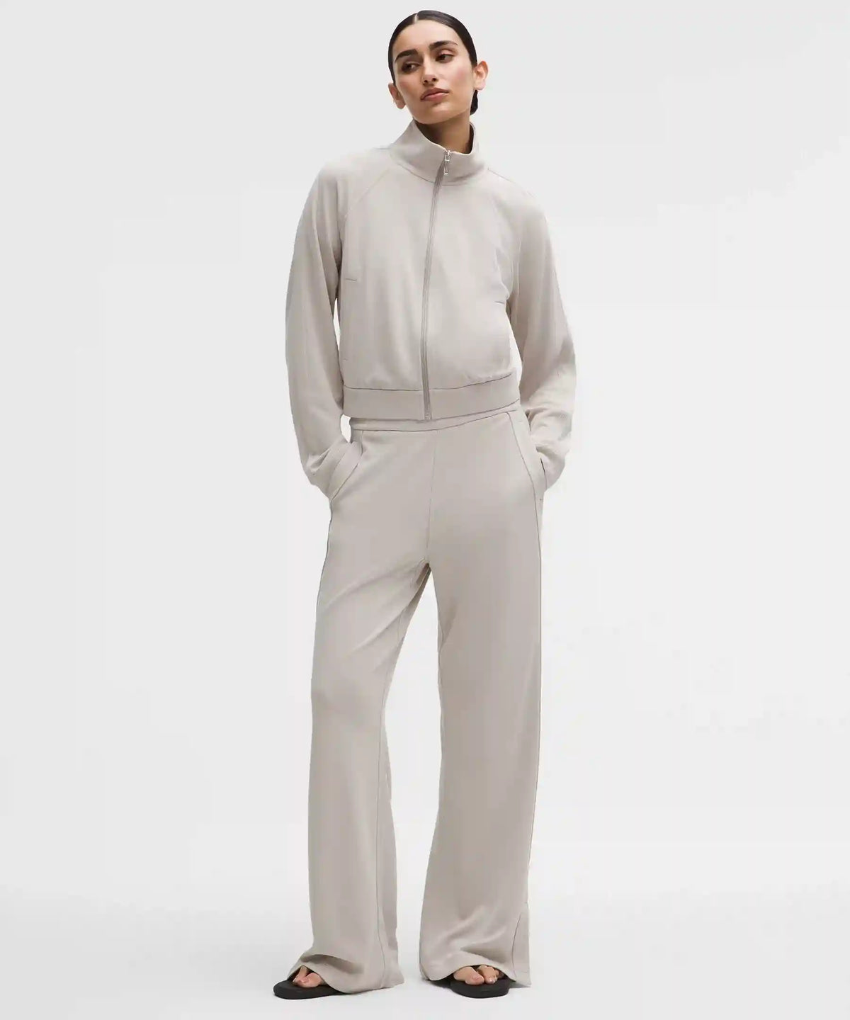Softstreme High-Rise Wide-Leg Pique Pant *Regular