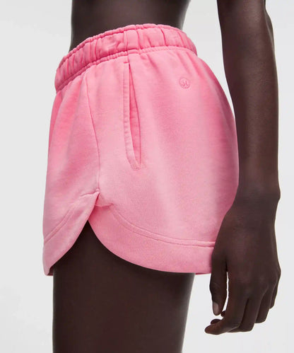 Scuba Oversized Mid-Rise Dolphin-Hem Short 3" *Wash