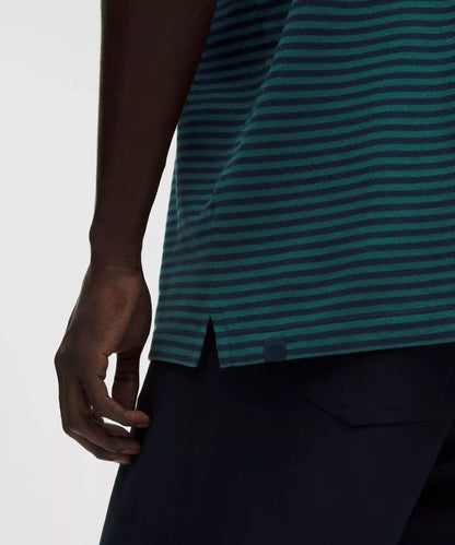 Cotton Pique Short-Sleeve Polo Shirt