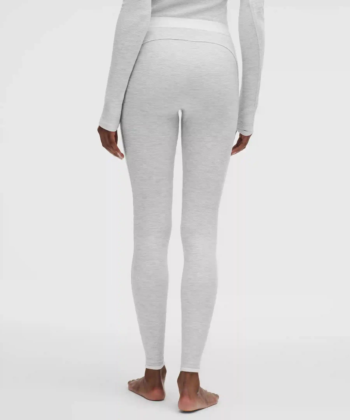 Waffle-Knit High-Rise Base Layer Tight 28"