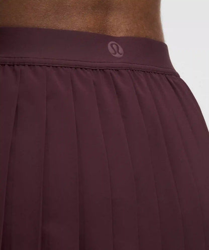 High-Rise Pleated Tennis Skirt