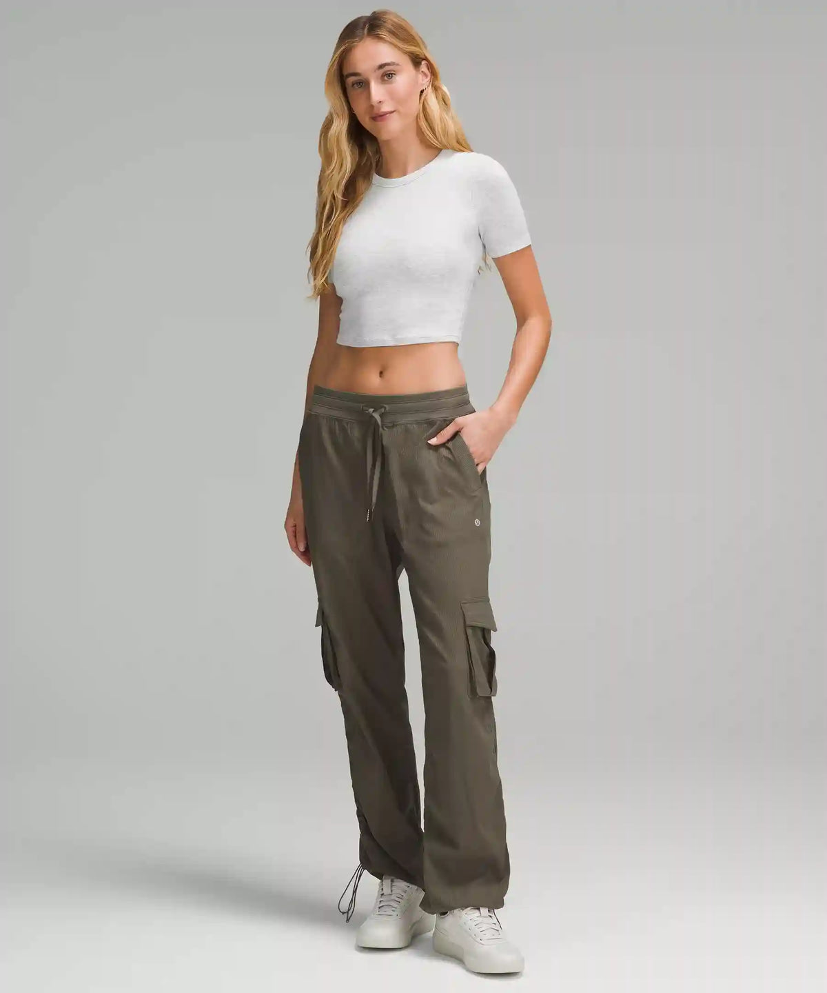 Hold Tight Straight-Hem Cropped T-Shirt