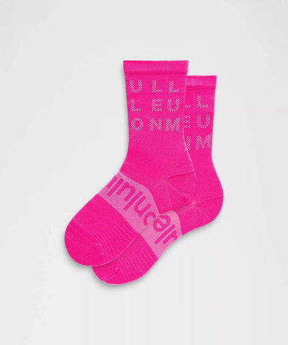 Unisex Power Stride Crew Socks *Reflective