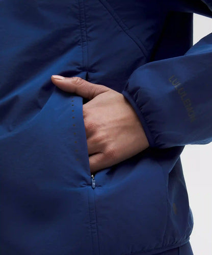 Insulated Back-Vent Running Jacket