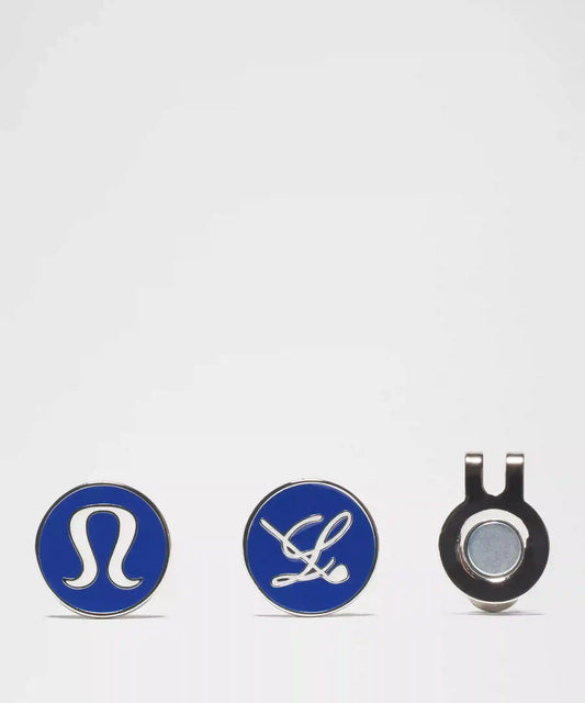 Golf Ball Markers with Hat Clip *2 Pack