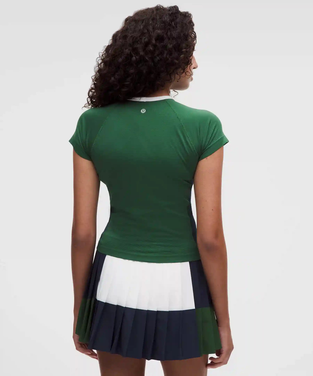 Swiftly Tech Short-Sleeve Shirt 2.0 Waist Length *Colourblock