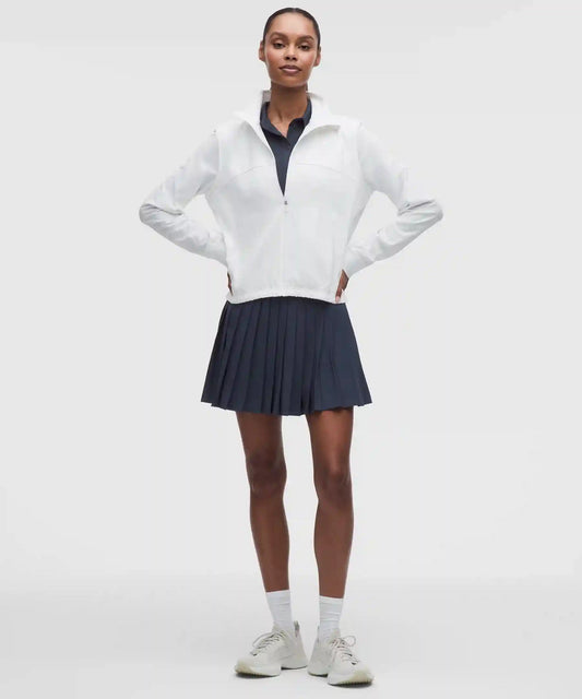 High-Rise Pleated Tennis Skirt *Long
