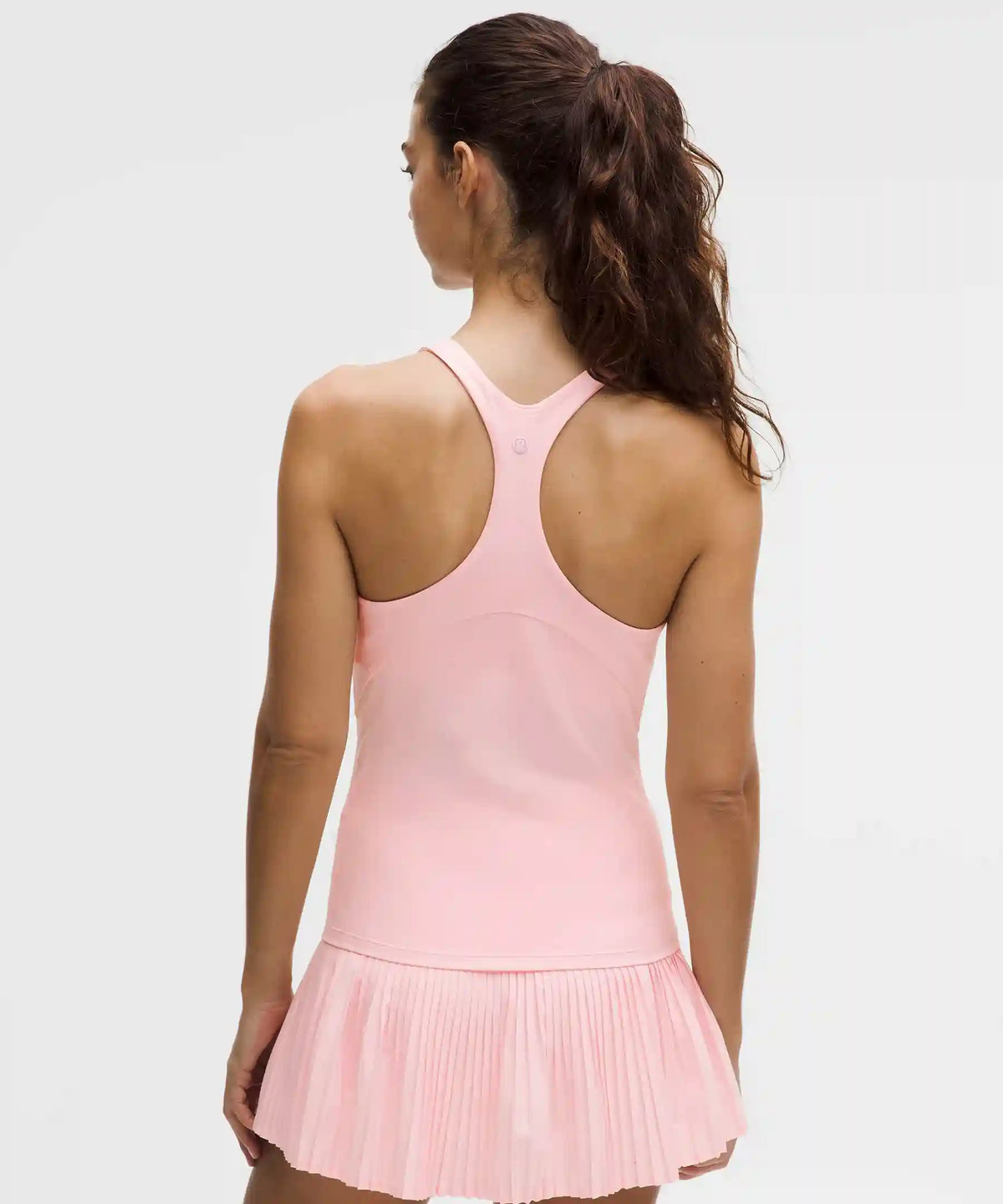 Racerback High-Neck Tennis Tank Top *B/C Cup