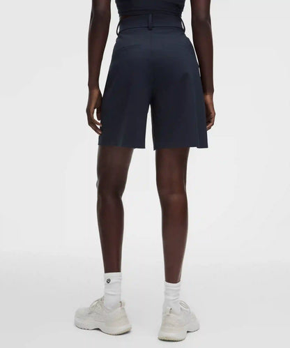 Daydrift Pleated High-Rise Short 7"
