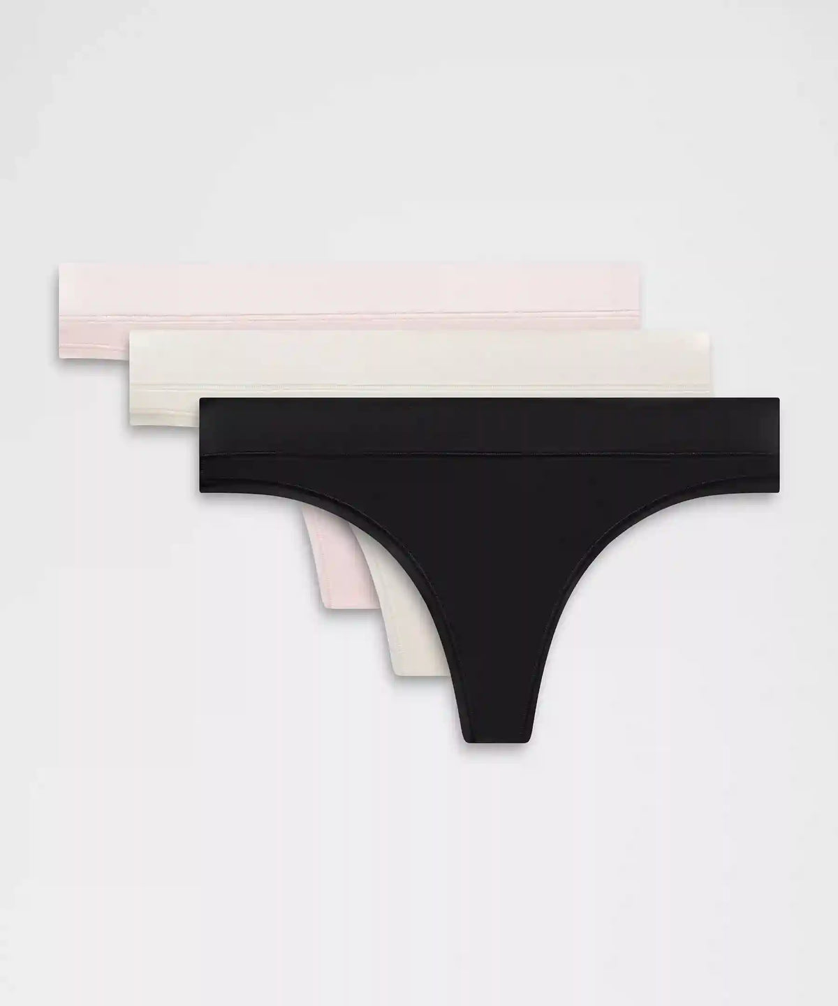 UnderEase Mid-Rise Thong Underwear *3 Pack