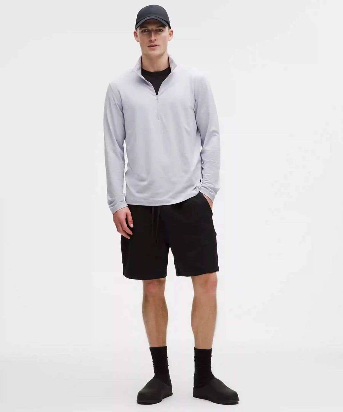 Soft Jersey Half Zip