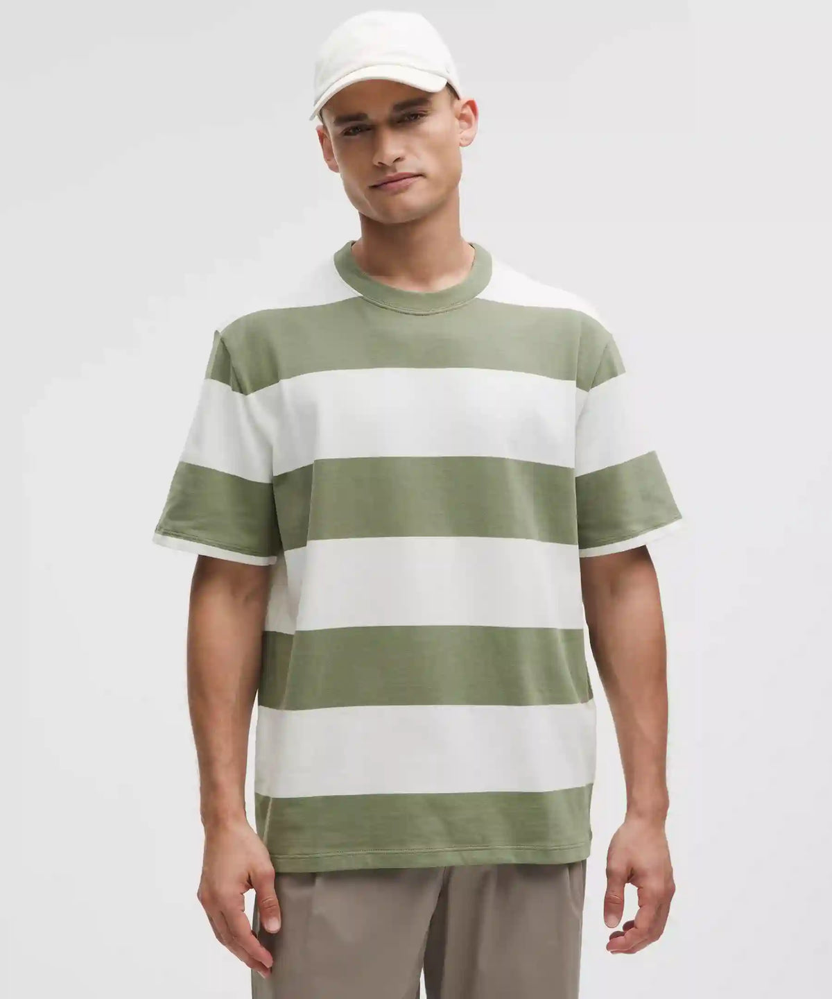 Heavyweight Cotton Jersey T-Shirt *Stripe