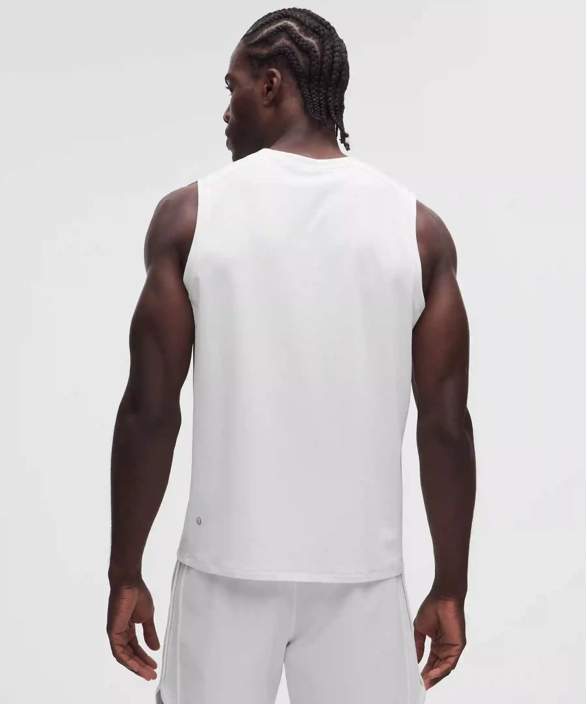 Pique Mesh-Panel Sleeveless Tennis Shirt