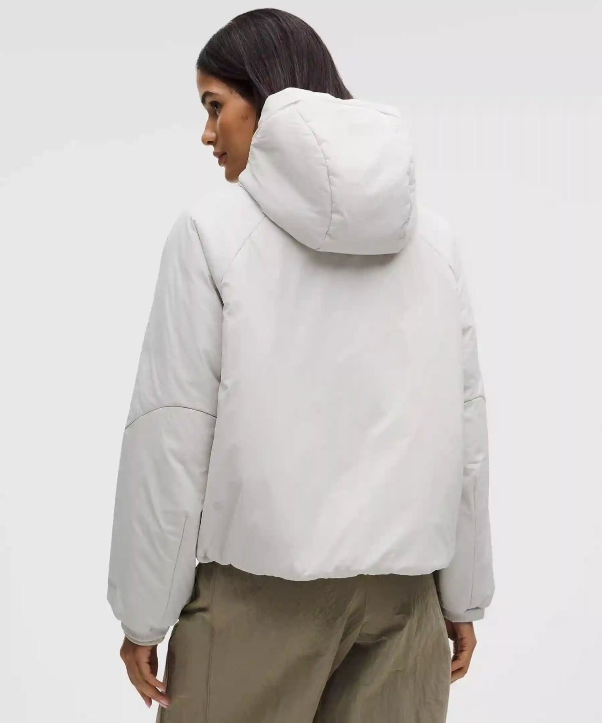 Water-Resistant Insulated Hooded Jacket