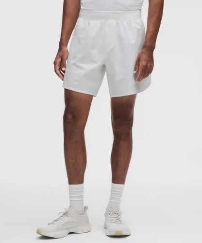 Lightweight Mesh-Pannelled Tennis Short 7"