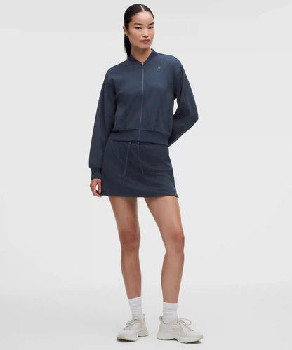 Ace Advantage High-Rise Knit Mesh Tennis Skirt