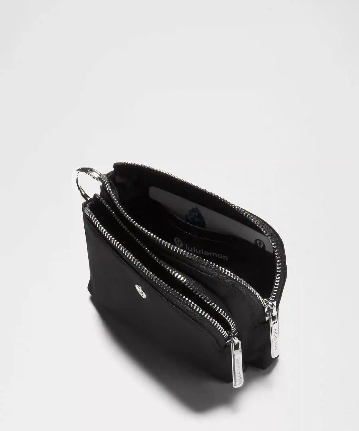 Double Zip Clippable Card Pouch