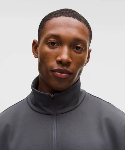 Heavyweight Soft Jersey Half Zip