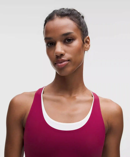Layered Racerback Tennis Tank Top