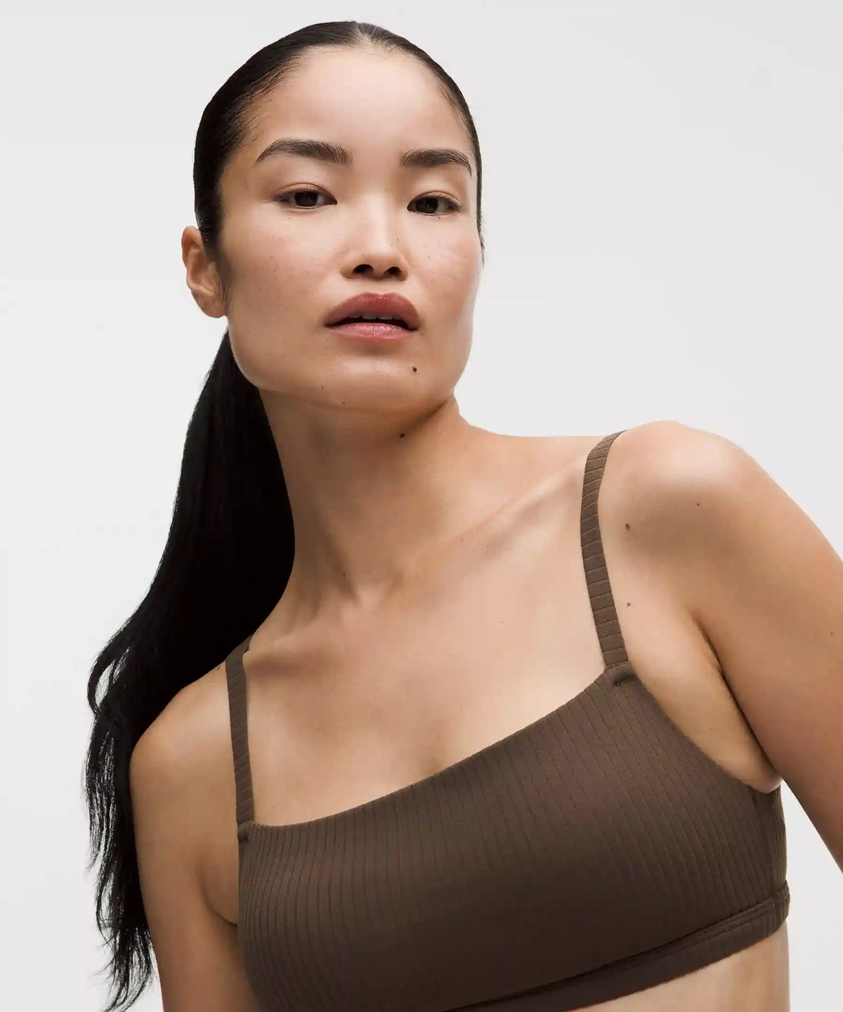 Ribbed Cami-Strap Bra *Light Support, B/C Cup