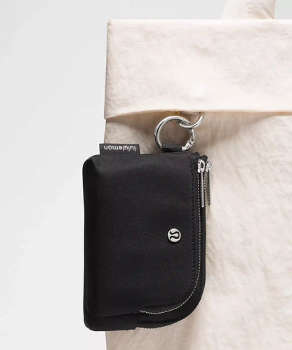 Double Zip Clippable Card Pouch