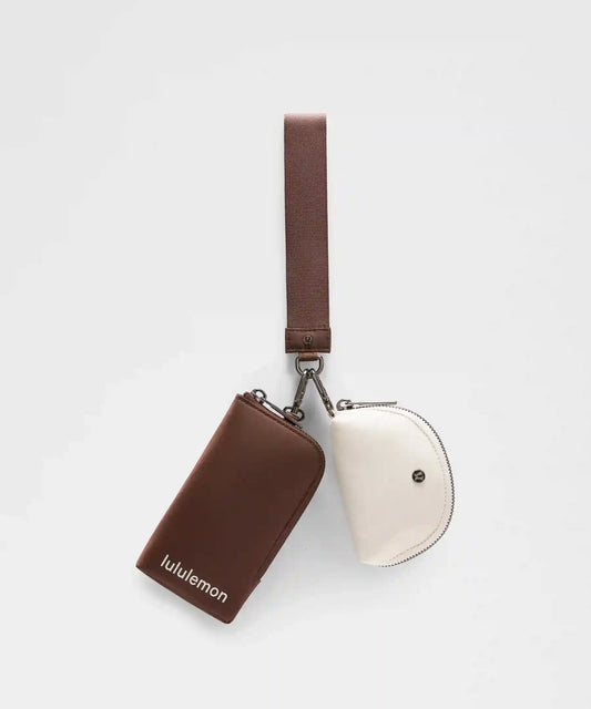 Dual Pouch Wristlet *Wallet