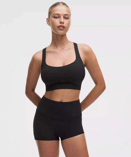 FlexyFlex Strappy Longline Yoga Bra *Light Support, D–DDD Cups