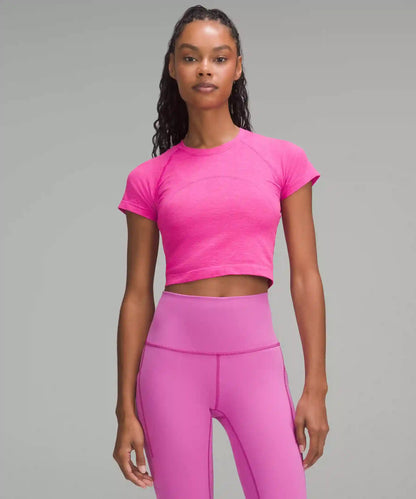 Swiftly Tech Cropped Short-Sleeve Shirt 2.0
