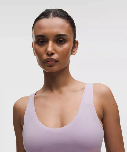 UnderEase Scoop-Neck Bralette A-C Cups *Wordmark