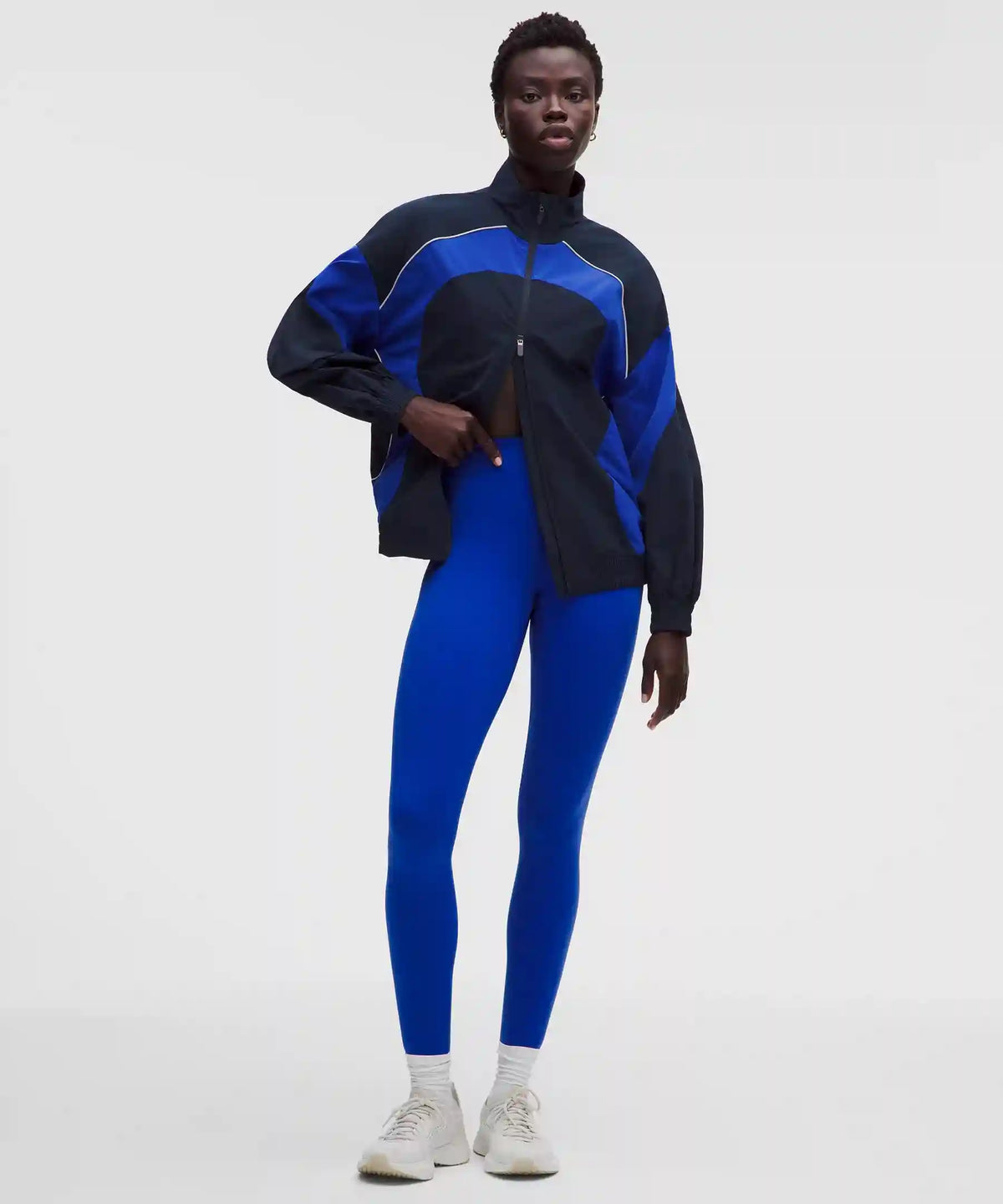 Ventilated Oversized Track Jacket