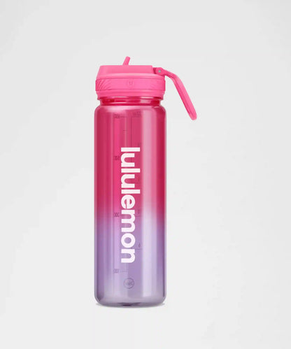 Back to Life Clear Bottle 24oz *Straw Lid