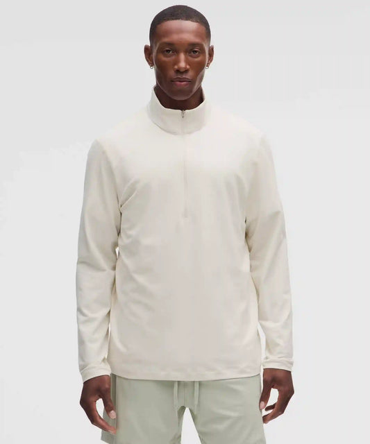 Mesh Soft Jersey Half Zip